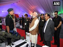 
      
      PM Modi attends top military conference in Bhopal
      
      