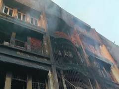 
      
      Kanpur garment complex fire: Dousing operations enter third day
      
      