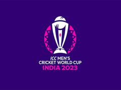 
      
      ICC reveals logo for Cricket World Cup 2023 
      
      