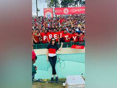 
      
      Preity Zinta ecstatic as her team Punjab Kings made winning start
      
      
