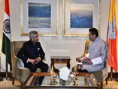 
      
      External Affairs Minister S Jaishankar meets Bhutan King 
      
      