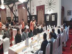 
      
      Himachal Governor hosts State Dinner for legislators 
      
      