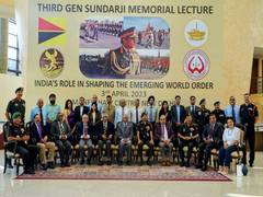 
      
      Army organises lecture on 'India's role in emerging world order' 
      
      