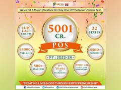
      
      SATYA MicroCapital crosses Rs 5001 crores Assets Under Management
      
      