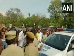 
      
      Telangana: BRS stages protest outside court against Bandi Sanjay
      
      