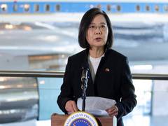 
      
      Democracy is under threat: Taiwan's President
      
      