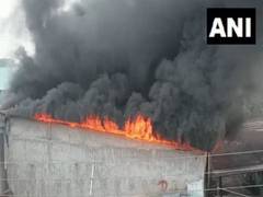 
      
      West Bengal: Fire breaks out in chemical factory in Siliguri
      
      
