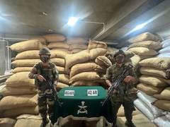 
      
      Mizoram: Assam Rifles, Customs seize 536 bags of areca nuts
      
      