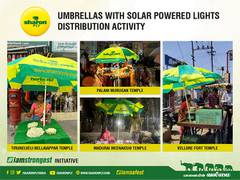 
      
      SharonPly gifts umbrellas with solar-powered lights 
      
      