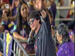 
      
      Shah Rukh Khan shakes a leg to 'Jhoome Jo Pathaan' at KKR game
      
      