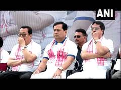 
      
      Union Minister Sarbananda Sonowal attends Yoga Mahotsav 2023
      
      