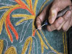 
      
      Namda: A timeless tradition of Kashmir's woollen carpets
      
      