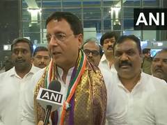 
      
      K'taka polls: Congress jibes at BJP for not announcing candidate
      
      