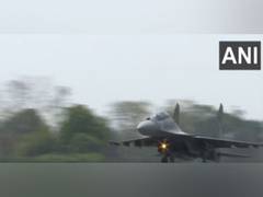 
      
      President Murmu takes sortie in Sukhoi Fighter Aircraft
      
      