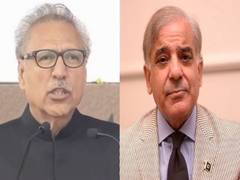 
      
      Pak PM Shehbaz criticises President Alvi for returning SC bill
      
      