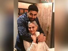 
      
      This is how Abhishek wished his mother Jaya Bachchan on B'Day
      
      