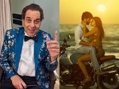 
      
      Dharmendra posts happy pics with Shahid Kapoor, Kriti Sanon
      
      