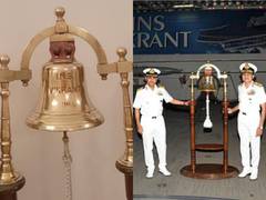 
      
      INS Vikrant gets back its 'original' 1961 bell
      
      