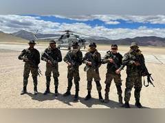 
      
      Indo-US Forces carry out wargames to support fighter aircraft ops
      
      