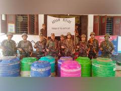 
      
      Tripura: Assam rifles seize 800 kg marijuana worth Rs 2.4 crores 
      
      