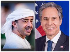 
      
      Abdullah bin Zayed, Blinken review regional developments
      
      