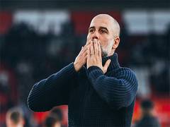 
      
      Pep speaks about Manchester City's chances of securing treble
      
      