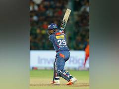 
      
      Pooran dedicates 'Player of Match' award to wife, newborn child 
      
      