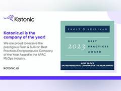 
      
      Katonic.ai receives the prestigious Frost & Sullivan Best award
      
      
