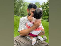 
      
      Cuteness Alert! It's pool time for Virat, daughter Vamika
      
      