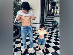 
      
      Saif Ali Khan's sons Taimur, Ibrahim flaunt their 