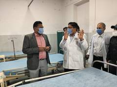 
      
      Uttarakhand: Health Secretary inspects hospital in Doon
      
      