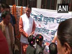 
      
      Uttarakhand CM Dhami participates in 'Praveshotsav' in Dehradun
      
      