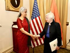 
      
      Sitharaman, Yellen discuss strengthening India-US economic ties
      
      