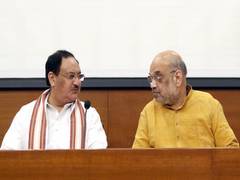 
      
      Karnataka elections: Shah holds meeting with Nadda over BJP candi
      
      