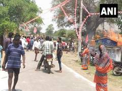 
      
      8 people injured as fireworks during BRS event triggers blast
      
      