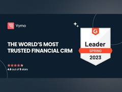 
      
      Salespeople vote Vymo as a Leader in Financial Services CRM on G2
      
      