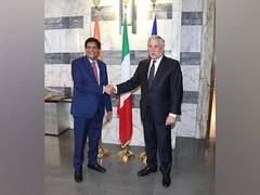 
      
      Commerce minister Goyal meets Italy's Deputy PM Antonio Tajani
      
      