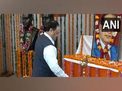 
      
      BJP Chief Nadda, UP CM Yogi pay floral tribute to Dr BR Ambedkar
      
      