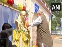 
      
      Union Home Minister Shah pays floral tributes to Ambedkar in WB
      
      