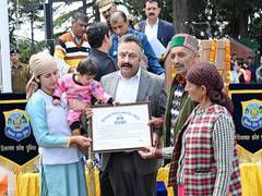 
      
      HP Education Minister participates in Himachal Day event 
      
      