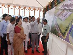 
      
      MoS Railways reviews Puri station redevelopment work
      
      