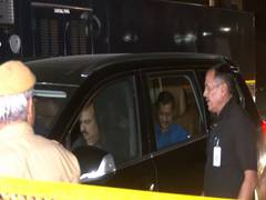
      
      Arvind Kejriwal leaves CBI office after nine hours of questioning
      
      