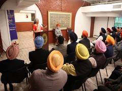 
      
      Nirmala Sitharaman interacts with Sikh diaspora at India House
      
      