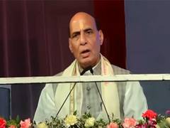 
      
      Gujarat: Rajnath Singh stresses for 'cultural security' in India 
      
      