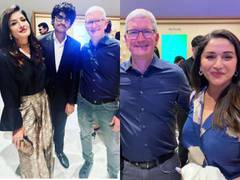 
      
      Bollywood celebs pose with Apple CEO Tim Cook
      
      