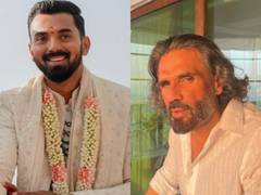 
      
      Suniel Shetty wishes son-in-law KL Rahul on his birthday
      
      