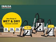 
      
      INALSA launches new range of wet & dry vacuum cleaners
      
      