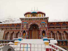 
      
      Thick blanket of snow covers Uttarakhand's Badrinath Dham
      
      