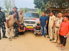 
      
      Drugs worth Rs 3 crore seized in Assam's Karbi Anglong; 2 held
      
      