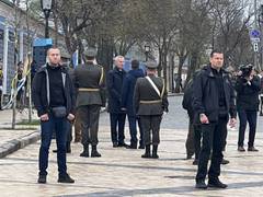 
      
      NATO chief Jens Stoltenberg makes surprise visit to Kyiv
      
      